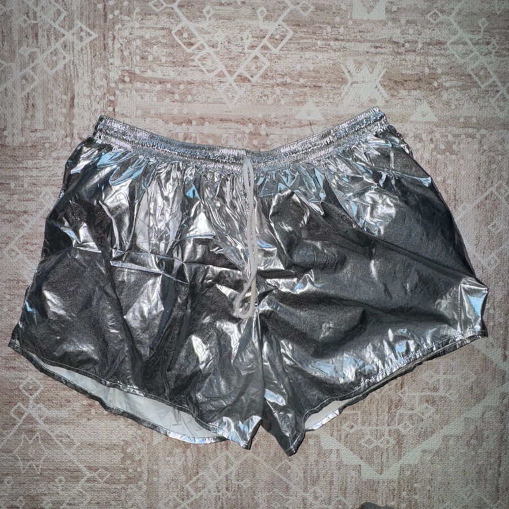 American Apparel Metallic shorts